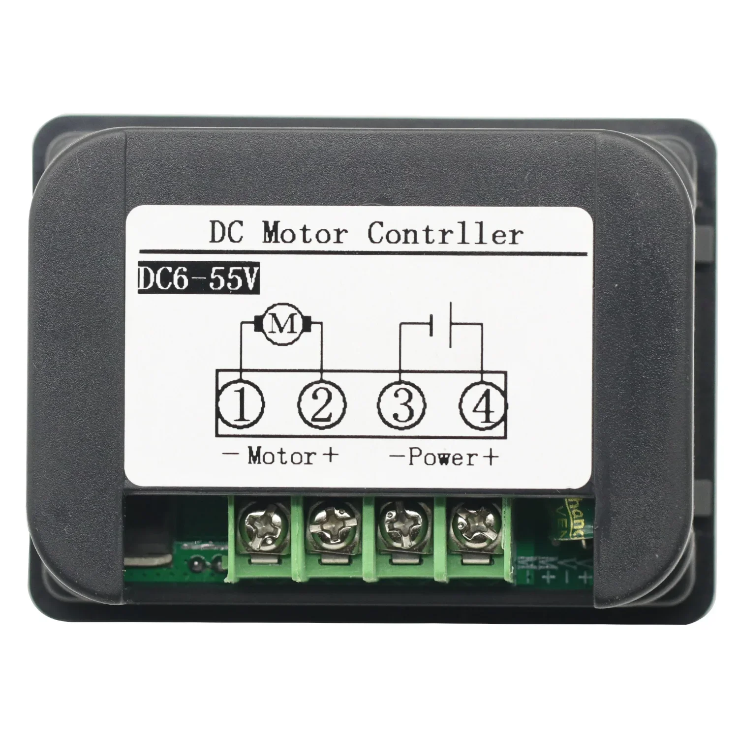 DC6-55V �귯�õ� ���� �ӵ� �����, PWM ������ �ӵ� ������, Ǫ�� ��ư ��� ����, ���� ����ġ ����, 30A