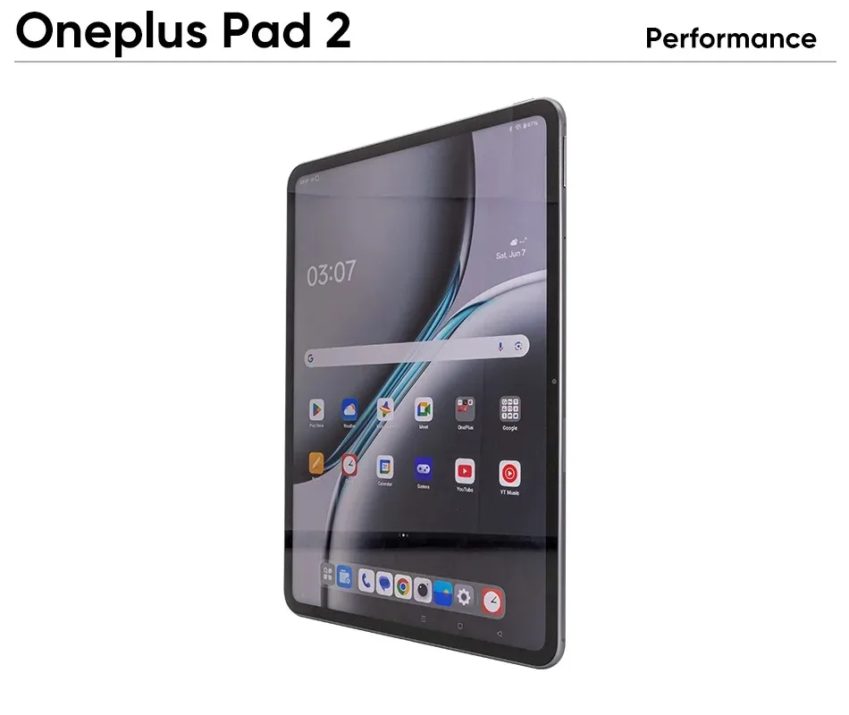 OnePlus Pad 2 Snapdragon 8 Gen 3 12GB+256GB Stroage 12.1