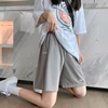 Maternity Summer Plus Size High Waist Pants For Pregnant Women Maternity Wide Leg Loose Shorts Ladies Pregnancy Capris 5
