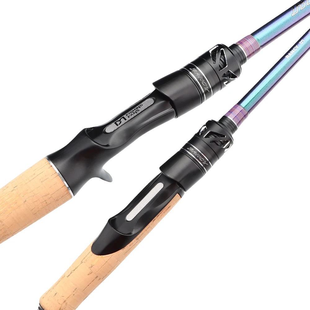 TAIGEK 6'6'' 6'8'' 7' 7'6'' 8' Fishing Rod 30T Carbon Spinning Casting ML M  MH 6-12G 7-14G 10-20G Lure bass sea Fishing Rods