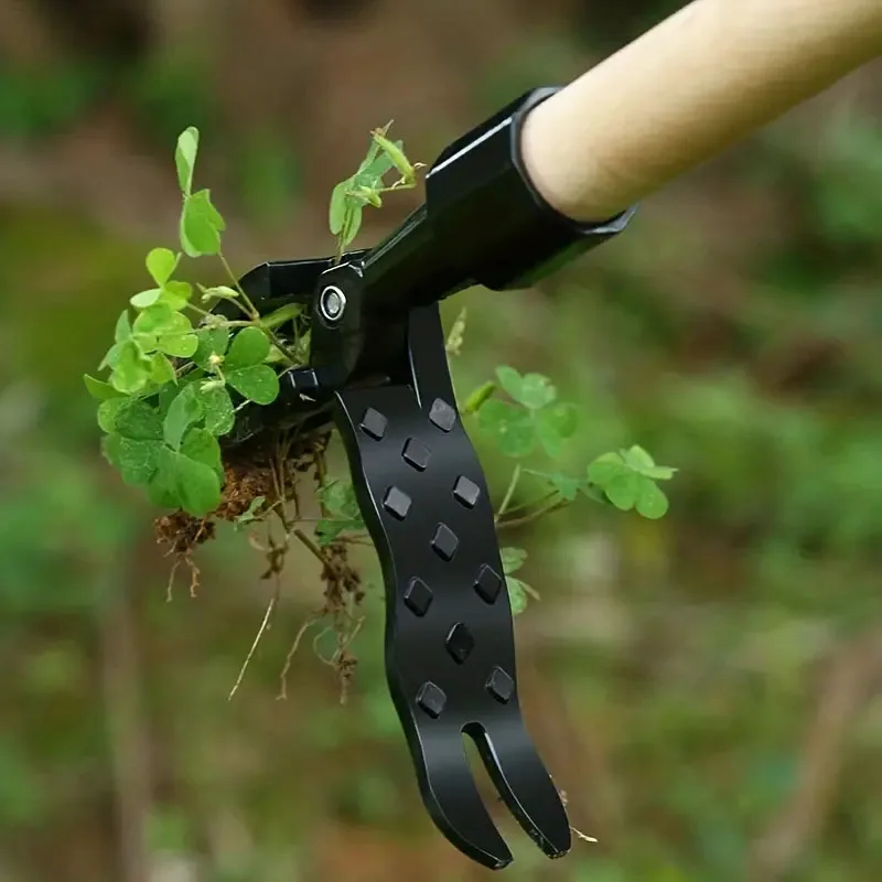 Stand Up Weed Puller Claw Aluminum Alloy Manual Weeding Head Replacement Garden Digging Grass Shovel Tool Root Remover Accessory weed tool head,weed puller tool,weed puller,weed tool attachment