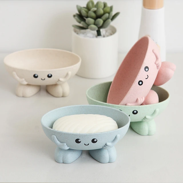 Soap Dishes Ceramic Bathroom  Ceramic Bathroom Accessories - Cartoon Shape Soap  Dish - Aliexpress