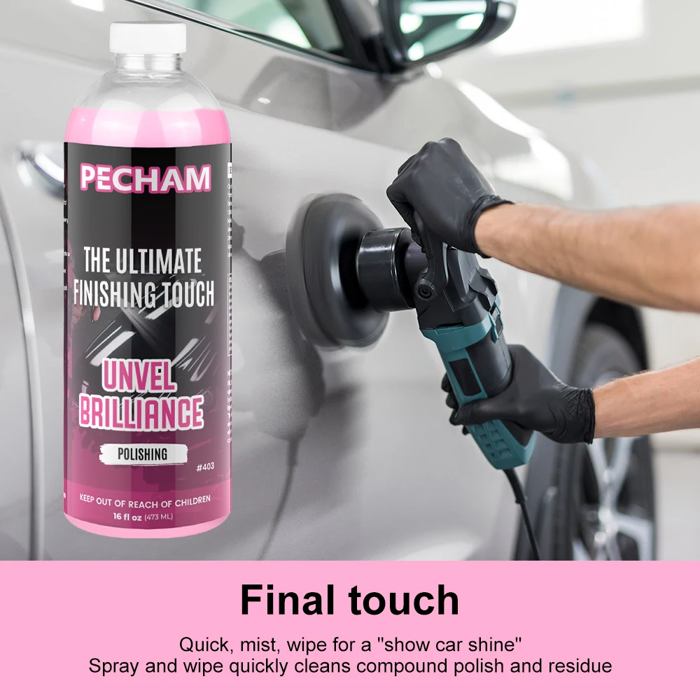 Car wash foam being wiped with a sponge