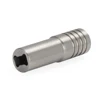 Screwdriver Extension Pole Adapter Sleeve For 6.35 Bits Leatherman Flat Bit Free T2 T4 K2 K4 P2 P4 Stainless Steel Inlaid Magnet 2