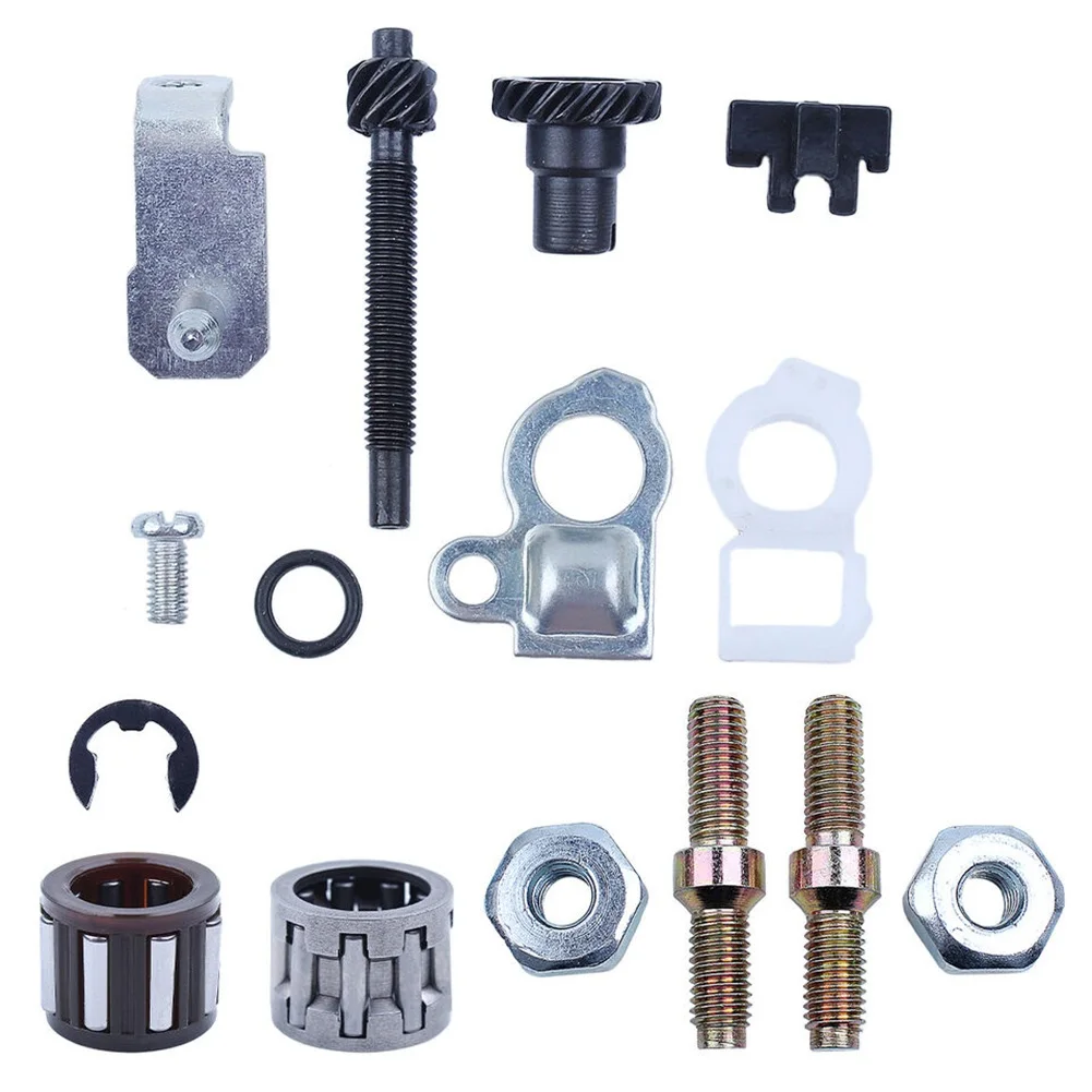 

1set Chain Adjuster Tensioner Bar Stud Nut Kit For 066 MS660 MS 660 Chainsaw Parts Metal Garden Power Tools Accessories