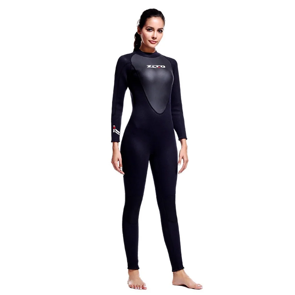 Adults 3mm Full One-piece Wetsuit Back Zipper Swim Couple Long Sleeve Neoprene Diving Suit Kayak Surf Swimming S-4XL diving suits