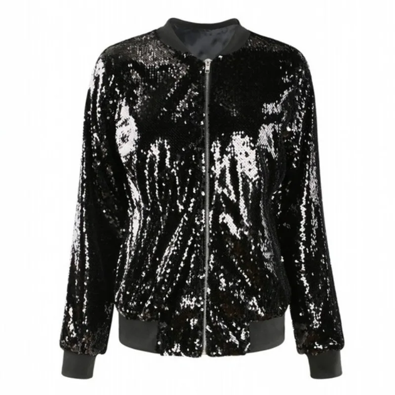 Big fur collar fried street sequined cotton clothing women's winter plus velvet thickened fox fur imitation rabbit fur coat tide