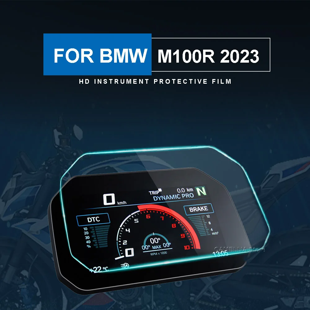 Motorcycle Dashboard Protective Film Anti Scratch Motorcycle Screen Protective Film for BMW M1000R