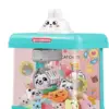 Small Claw Machine Toy Grabber Dispenser Arcade Game Miniature with Lights Sound DIY Catching Doll Machine for Birthday Gifts 5