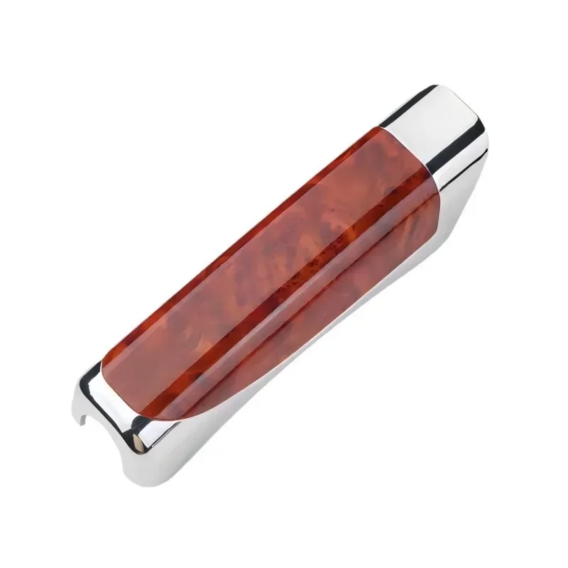 Universal Fashion Car Decoration Wooden Anti-slip Handbrake Covers Auto Gear Shift Collars for Honda Toyota VW Hyundai (1 Pc)