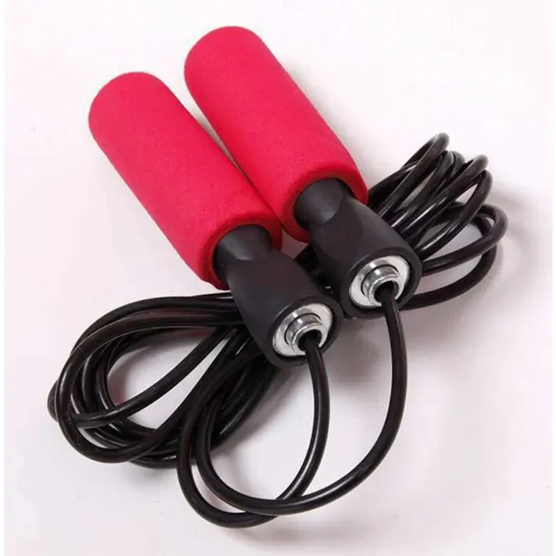Speed Skipping Rope Sports Unisex Student Fitness Jump Rope Plastic Training Jump Rope Bearing Handle Jump Rope PVC Rope 5