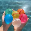 Magnetic Reusable Water Balloons Refillable Water Balloon Quick Fill Self Sealing Water Bomb Splash Balls for Kids Swimming Pool 4