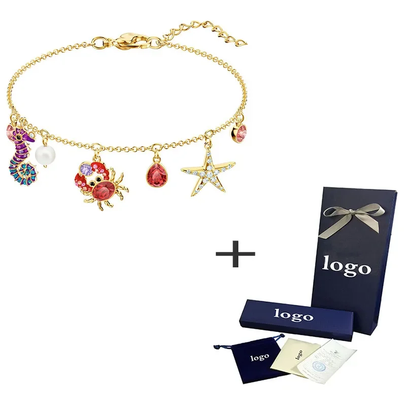 

Браслет с подвеской «Морская жизнь», уникальное Ювелирное Украшение, романтический подарок, 2019