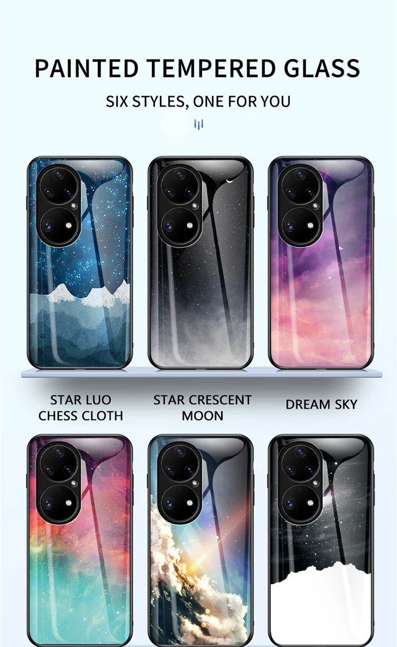 para P9 P10 P20 P30 P40 Lite Case DECLAREYAO Luxo Espelho Rígido Vidro Temperado Coque Para Huawei P9 P10 P20 P30 P40 P50 Pr_voghion.com