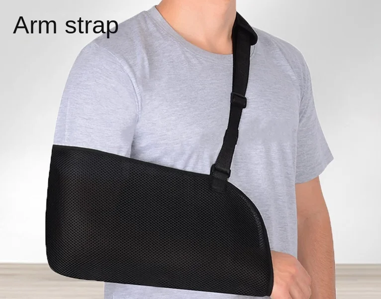 

Forearm Sling Shoulder Neck Wrist Strap New Solid Color Simple Arm Strap Arm Mesh Breathable and Healthy Fracture Fixation Strap