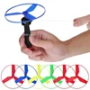 1pc Kids Pull String Flying Disc Propeller Helicopter Outdoor Toys Fun Game Sports Flying Spin Top Children Development Toy 5
