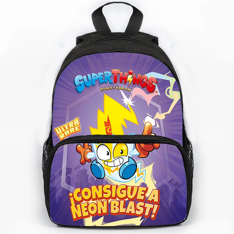 Kids Game Superzings Backpack Students Children Schoolbag Boys Girls Cartoon Rucksack Teenager Travel Bags Super Zings Mochilas