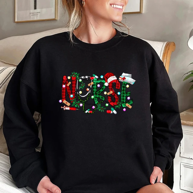 Christmas Sweatshirt Womens Christmas Sweatshirt Merry Christmas Tshirt Christmas  Gifts for Women Trendy Casual Sweatshirts - AliExpress