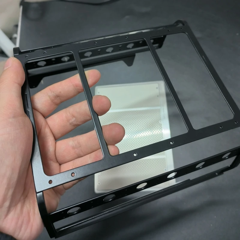 Rack Per Attrezzature In Metallo Con Benna Posteriore Per Boom Racing Brx01 1/10 Pickup Truck Killerbody Lc70 Rc Car Upgrade Part