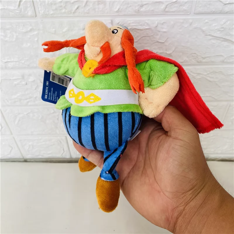 Asterixs and Obelixs Brickheadz Soft Figure Toy 20cm Kids Ast&eacute;rix Gaul Hero Adventures Model