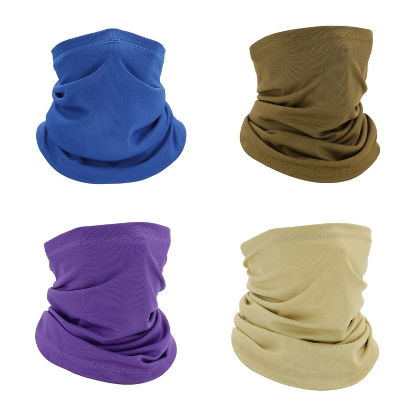 Men Windproof Neck Gaiter Scarf for Outdoor Sports