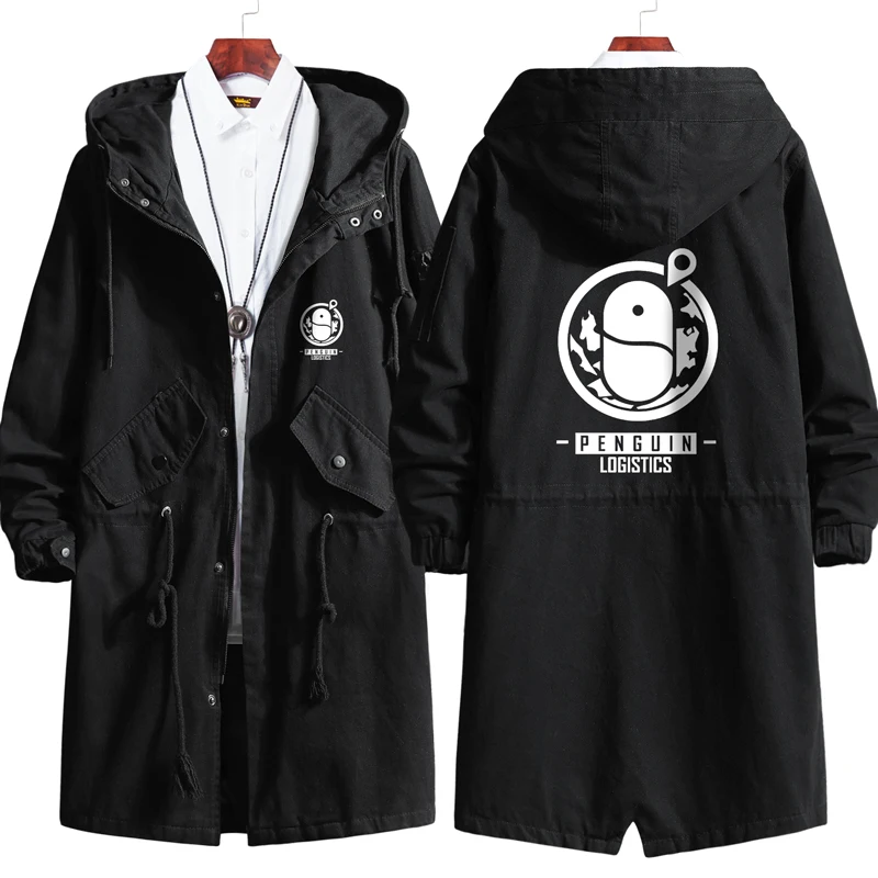 Games Arknights Rhodes Island Long Trench Coat Cosplay Costumes