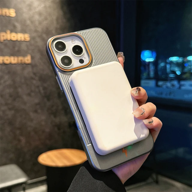 iPhone Metallic Matte Case with Magnetic Stand 5