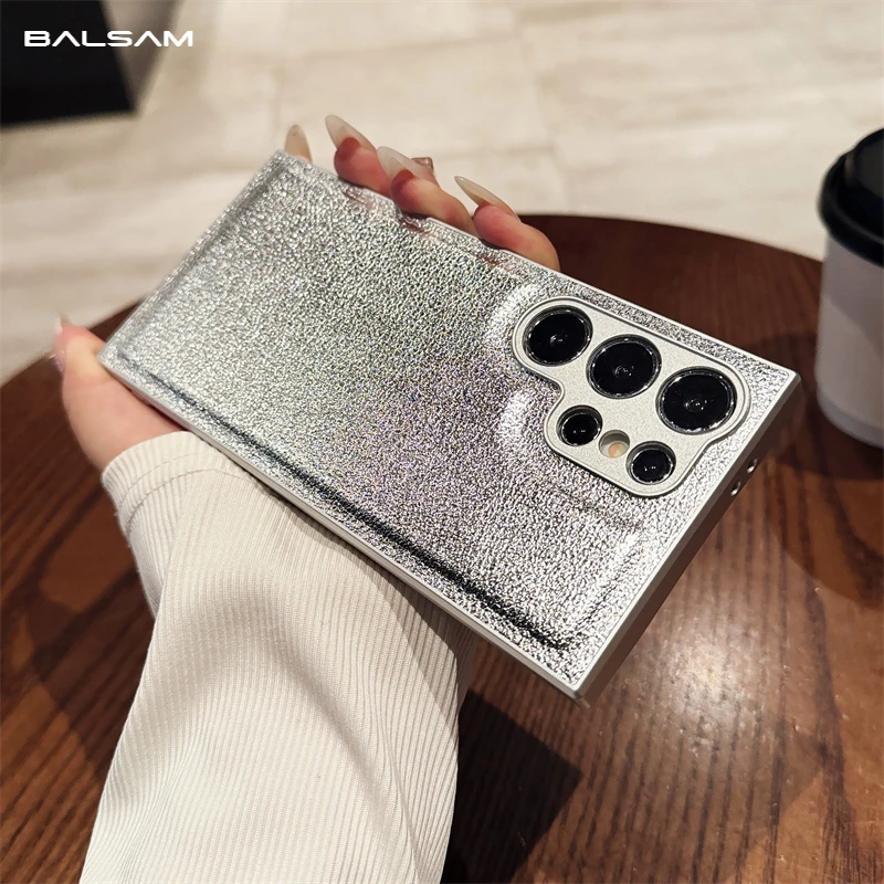 Luxury PU Leather Pattern Shockproof Phone Case with Matte Finish