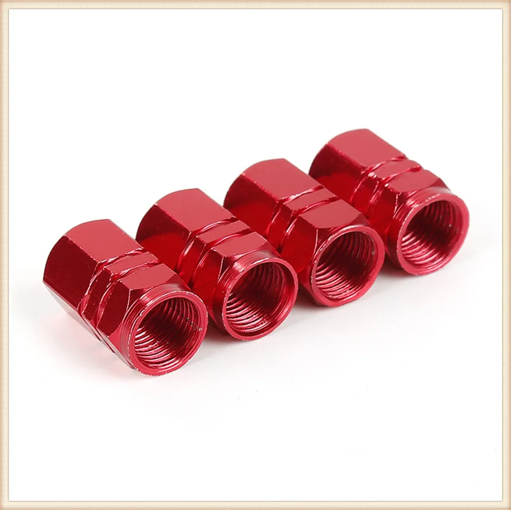 4PCS Car Accessories Tire Valve Stem caps Bolt in for Jeep Wrangler