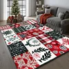 Christmas Cute Pattern Carpet for Living Room Home Decor Sofa Table Large Area Rugs Hallway Balcony Fluffy Mat Non-slip Doormat 2