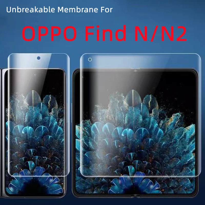 

Защитная пленка для OPPO Find N HD для OPPO Find N2 Гидрогелевая пленка небьющаяся мембрана полное покрытие прозрачная защита