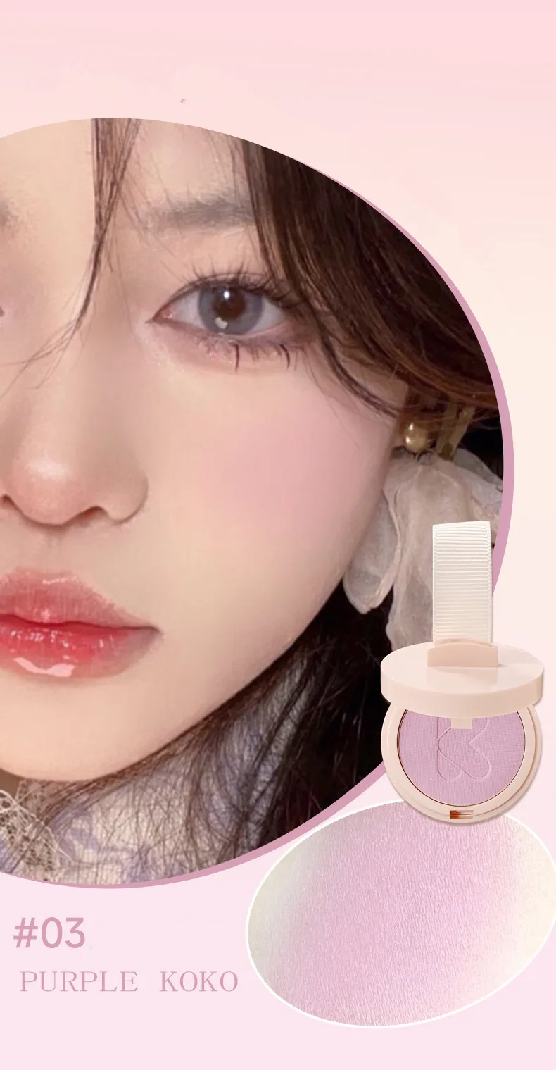 Blush Powder Velvet Mist Blush Matte Natural Cosmetic Powder All Kinds of Sweet Girl Blush