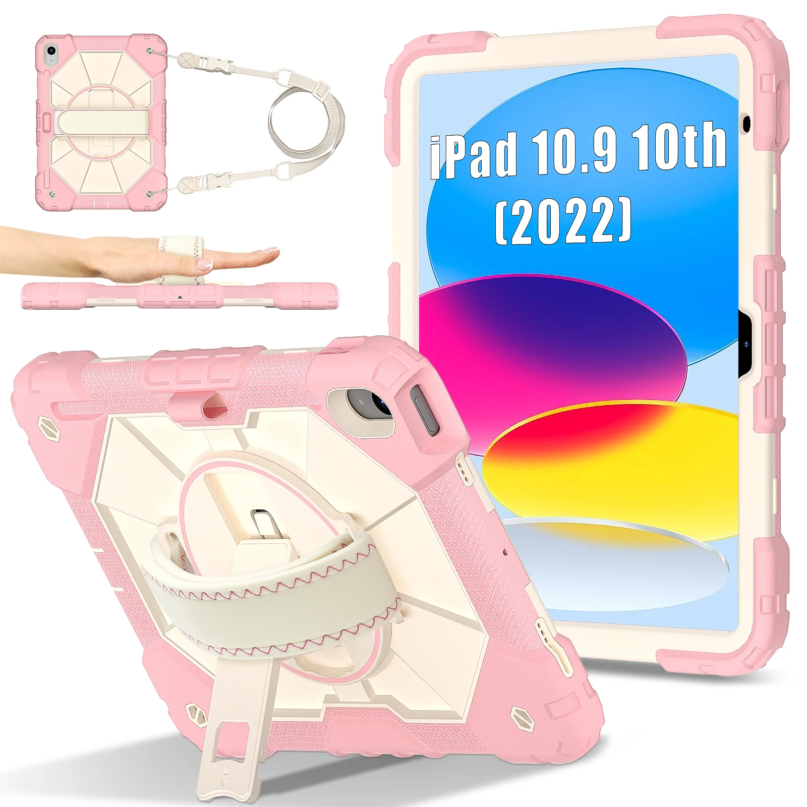 Durable Shockproof Kids Tablet Stand Case - Armor Cover