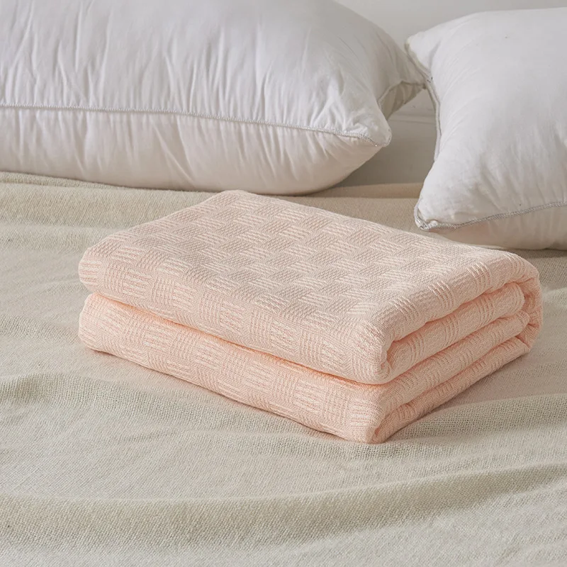 Nordic Style Summer Cooling Bedspread Soft Air Condition Blanket For