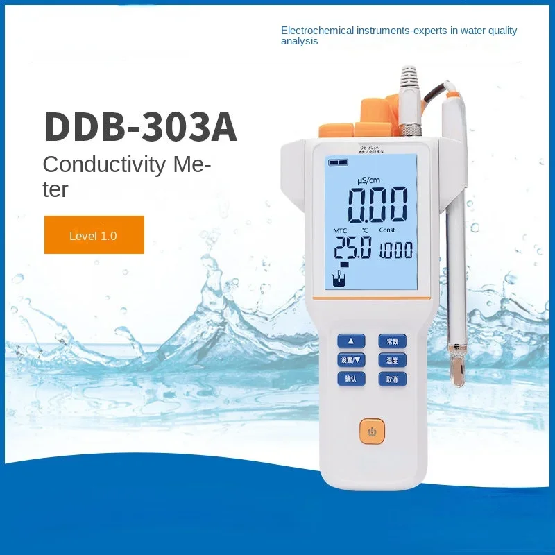 

Умный тестер проводимости DDB-303A, Портативный Измеритель проводимости