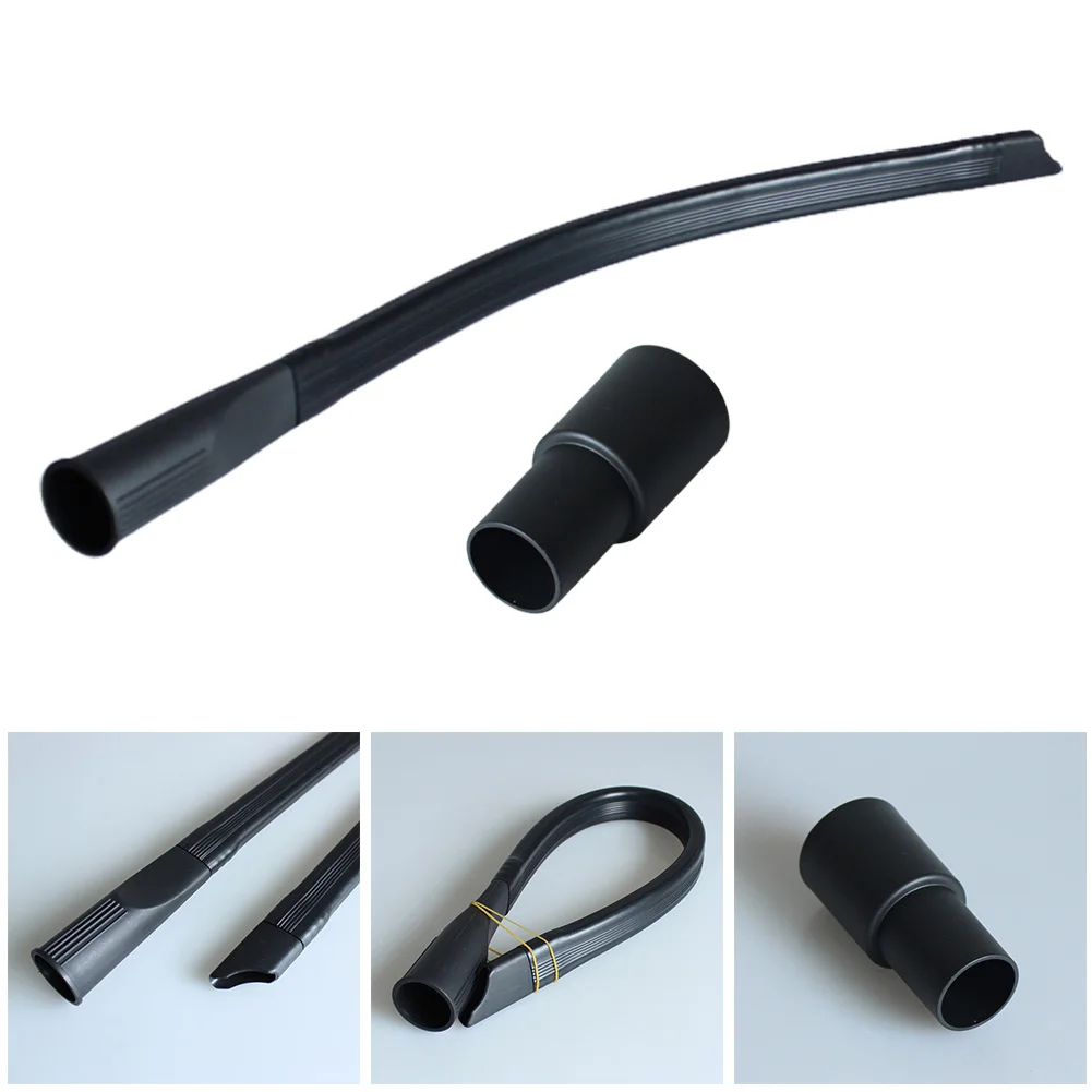Conjunto de Mangueira de Limpeza Long Flat Nozzle Adaptador de Cabeça Limpador Sucção Extra Longa Ferramenta para Fenda Acessórios para Aspiradores 35 mm