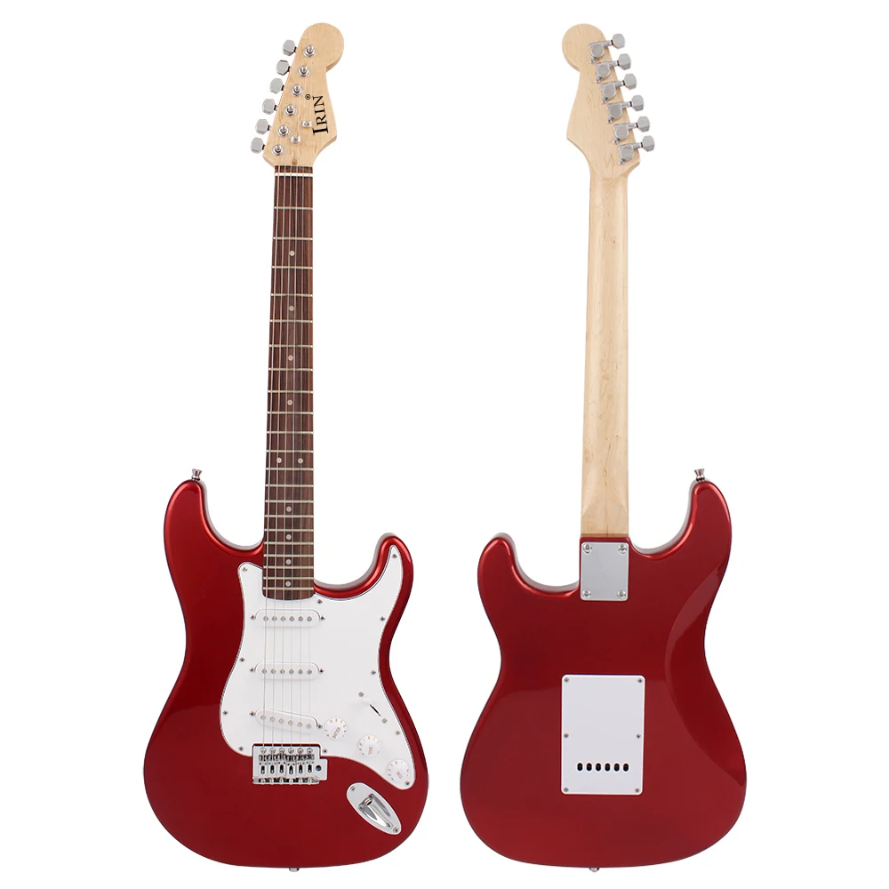 IRIN ST Electric Guitar 6 String 39 Inch 21 Frets Basswood