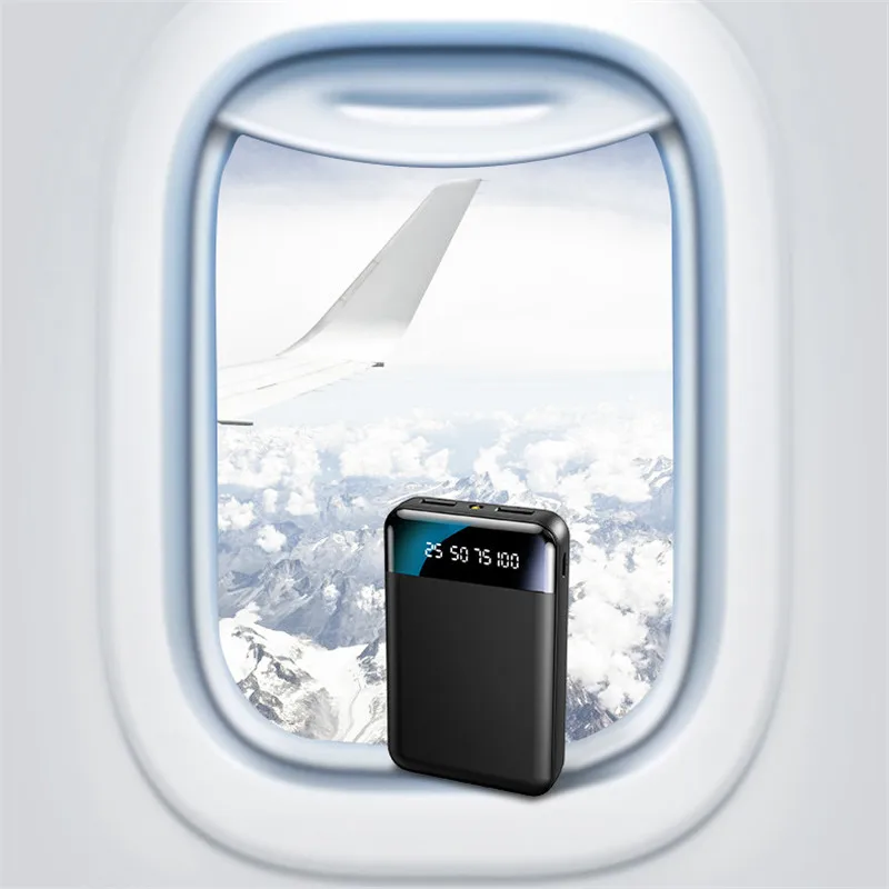 power bank power bank Mini Power Bank 50000mAh Portable External Battery Digital Display Fast Charging Mobilephone Charger for Xiaomi Samsung iPhone powerbanks