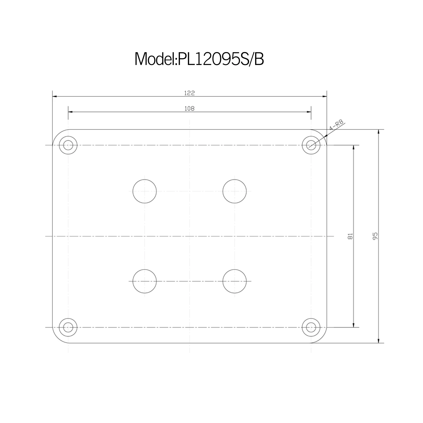 하이파이 바인딩 포스트 패널 알루미늄 합금 스피커 박스 바나나 플러그 커넥터 박스 순수 구리 터미널 컵 바나나 잭 소켓 6545