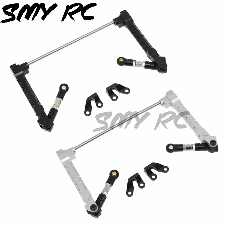 Metal Belakang Anti-Sway Bar Swaybar Sway Set Untuk Axial Wraith Rr10 Bomber Rc Mobil 1/10 Rc Crawler Mobil Suku Cadang Upgrade