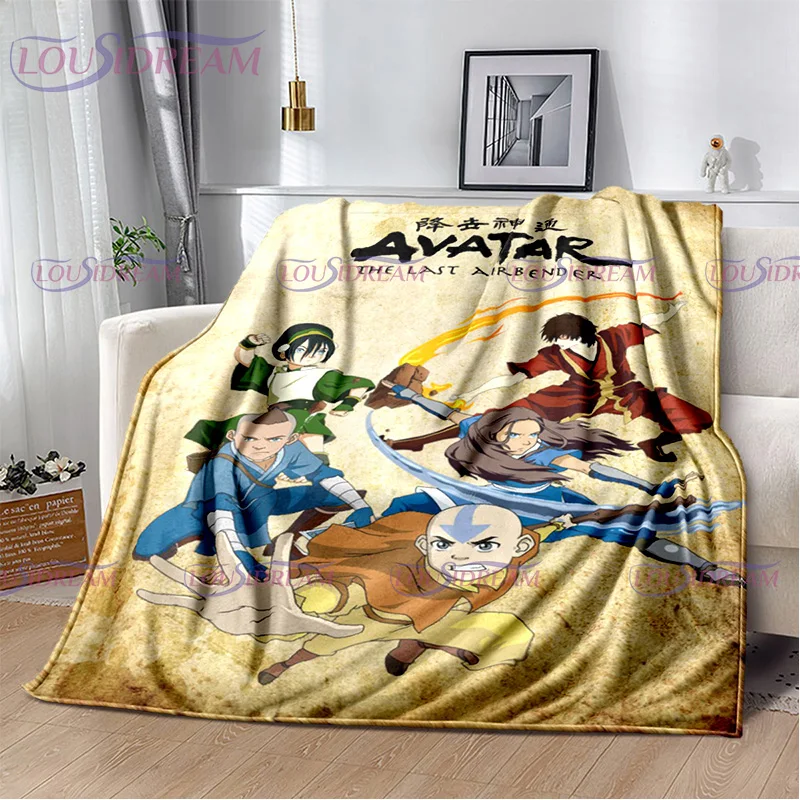 

Avatar：The Last Airbender 3D Print Blankets Sofa Bed Throwing Picnic Soft Blankets Modern Blanket Portable Blanket for Textiles