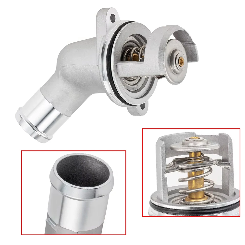 1pc Engine Coolant Thermostat for Audi A4 B6 (8E2) 3.0 11/2000-12/2004 06C121111C 06C121111D