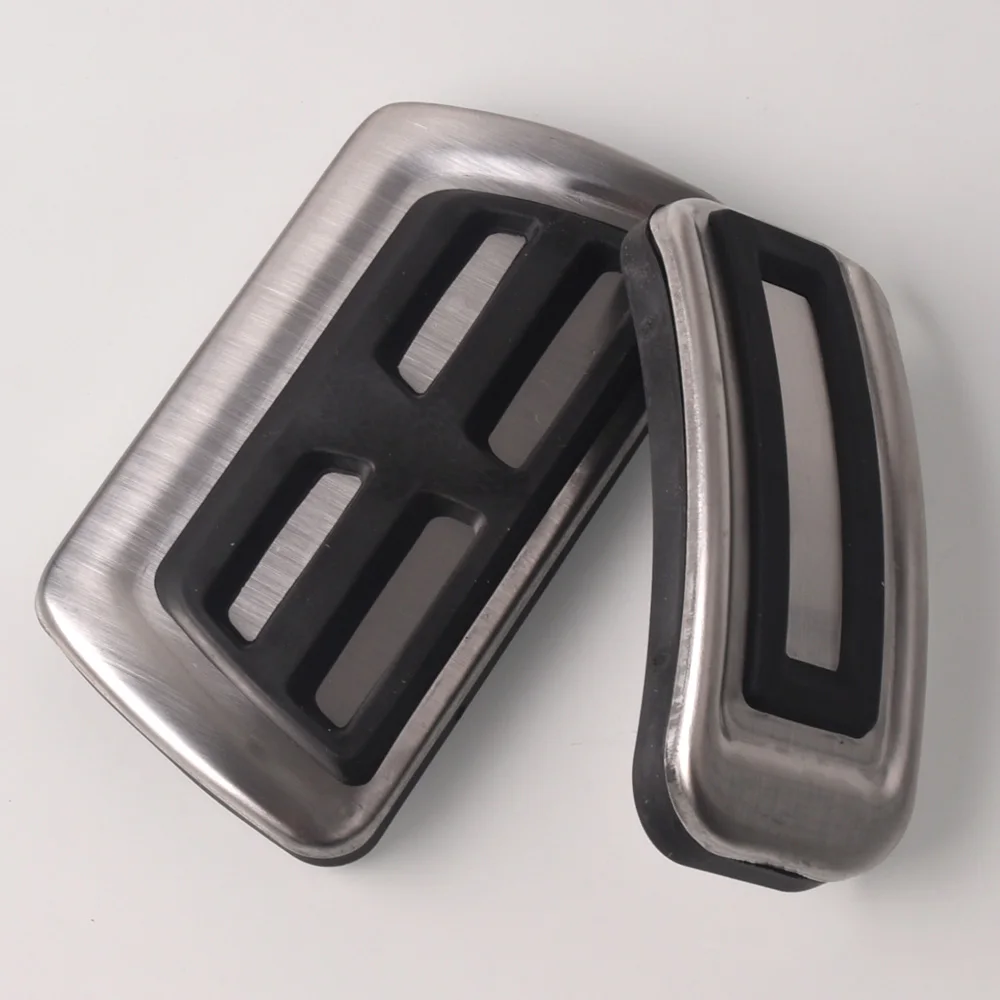 Stainless Steel Car Foot Pedals For Mazda3 BK 2004-2009 Gas Accelerator Brake Restfoot Non-slip Pedal AT MT 2005-2008