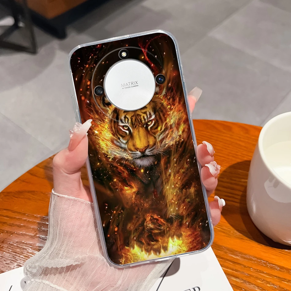 Clear Gradient Anti-Drop TPU Phone Case