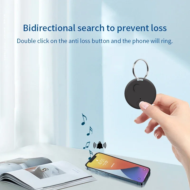 Mini GPS Tracker Bluetooth 5.0 Anti-Lost Device Pet Kids Bag Wallet Tracking for IOS/ Android Smart Finder Locator Accessories gps tracker bluetooth tracker