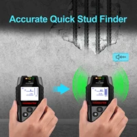 HANMATEK SF2 Stud Finder Wood Studs Metal Detecion Detection of live cable Metal Depth Measurement Finder Wall Detector Scanner 2