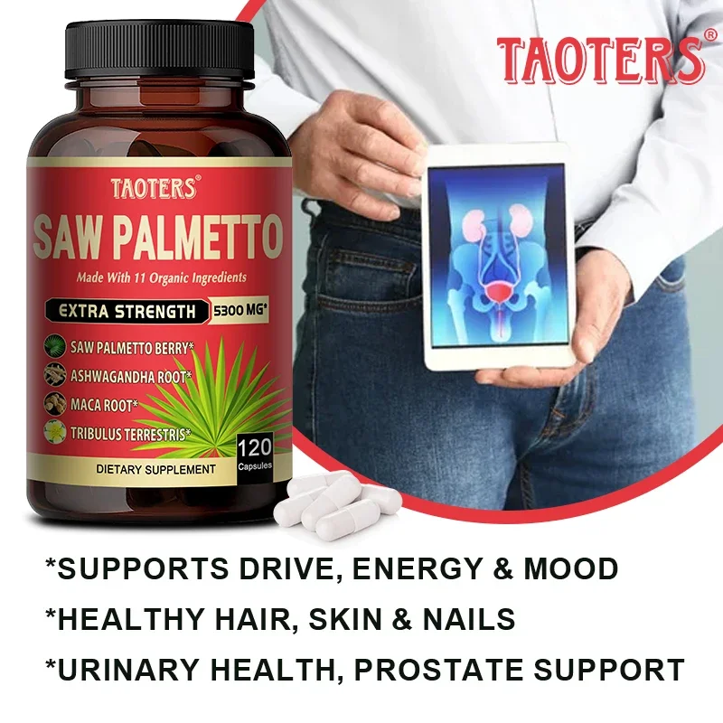 Helps Adult Men and Women Balance Hormones, Promote Hair Growth and Reduce Frequent Urination，Helps Improve Prostate Health
