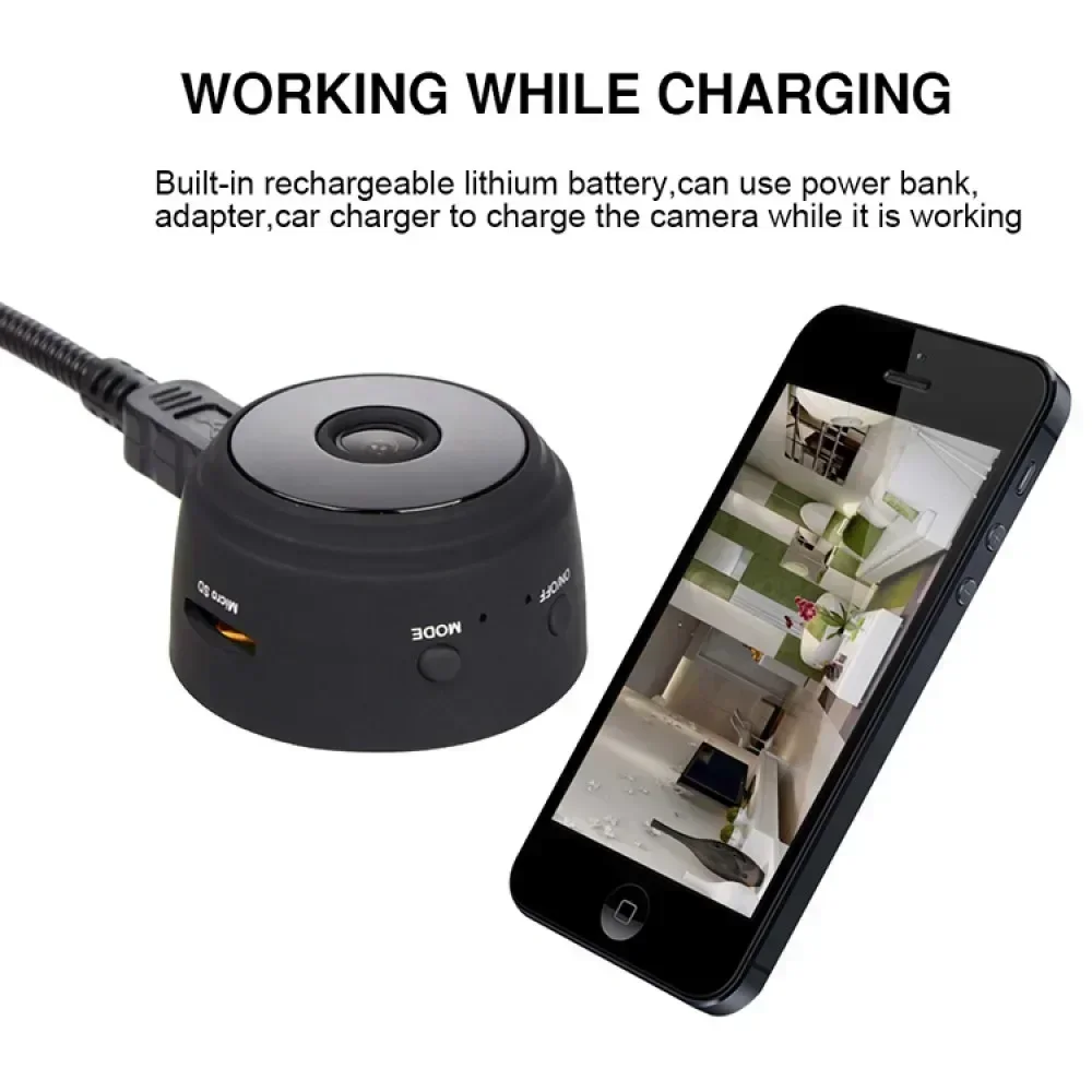 A9 WiFi Mini Camera Recorder Security Monitoring Wireless Video Mini Camera Recorder Voice Camera Smart Home For Infants And Pet