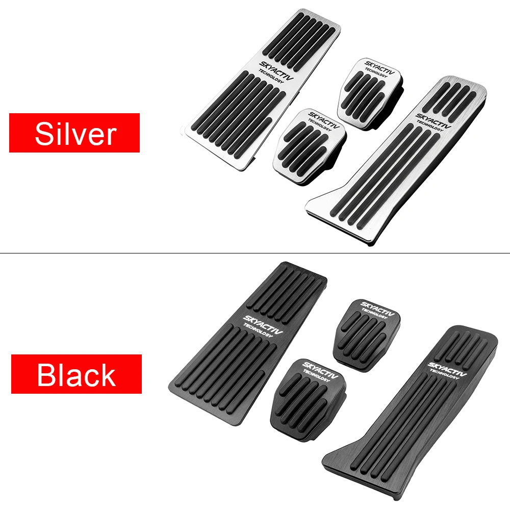 For Mazda 2 3 6 DJ BM GJ CX-5 CX5 CX 5 CX3 CX4 CX8 CX9 Car Pedals Foot Fuel Accelerator Brake Clucth Pedal Pad Cover Accessories