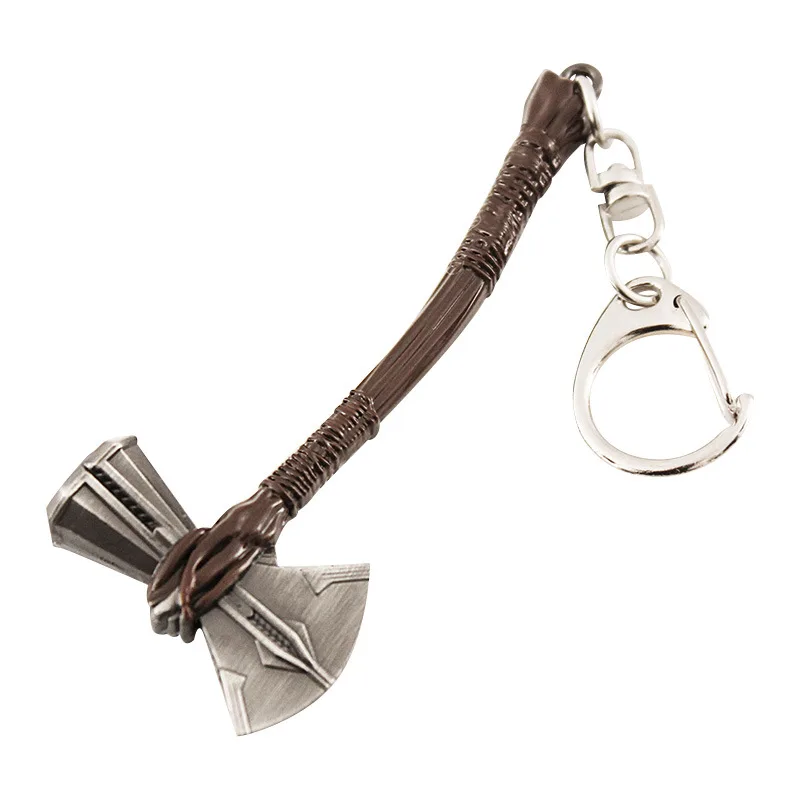 Thor's Hammer TheAvengers Quake Stormbreaker Kids Boys Anime Keychain Mjolnir Weapon Halloween Katana Samurai Swords Gift Toys 3